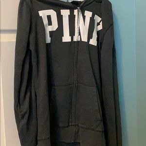 Pink (brand) zip sweatshirt